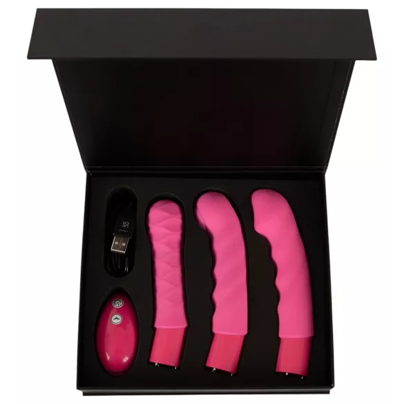 VibePad Rideon - vibrator pentru stimulare punct G și clitoris - roz