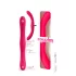 Couples Choice - vibrator dublu pentru cupluri - silicon roz