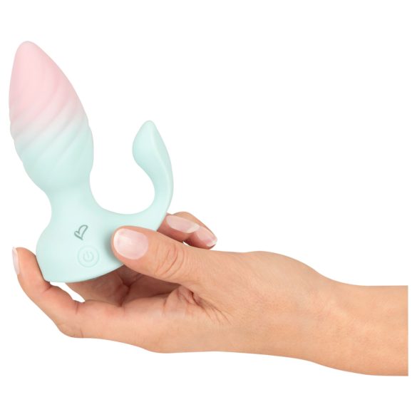 Beau Coeur Juvela - plug anal vibrator - silicon turcoaz