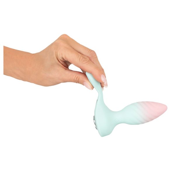 Beau Coeur Juvela - plug anal vibrator - silicon turcoaz