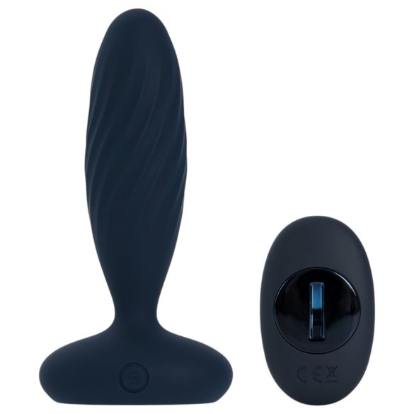 Svakom Jordan - vibrator anal inteligent - silicon albastru