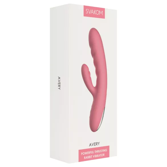 Svakom Avery - vibrator cu funcție pulsatorie și braț pentru clitoris