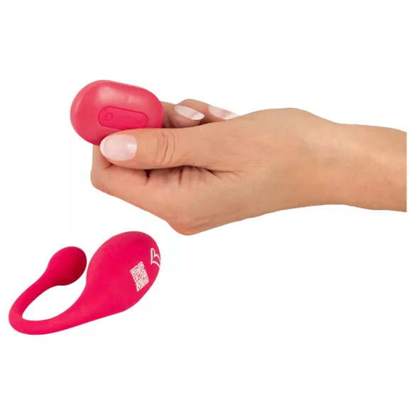 Beau Coeur Koral - ou vibrator cu telecomandă (roz)