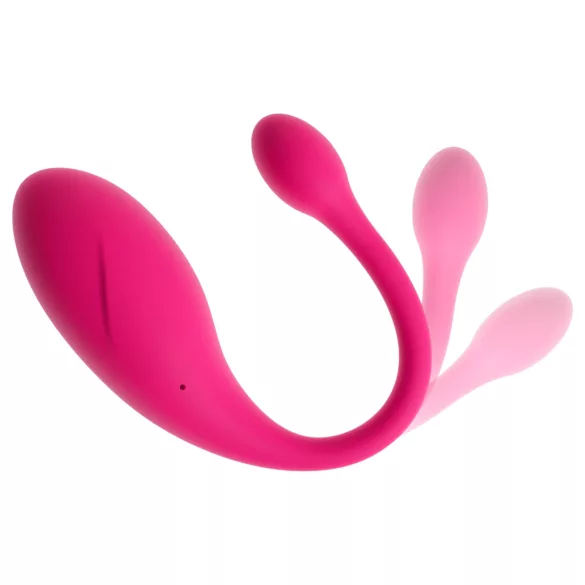 Beau Coeur Koral - ou vibrator cu telecomandă (roz)
