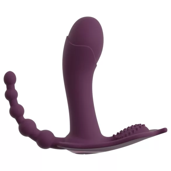 Beau Coeur Ariva - Vibrator chiloți 3 în 1 - lila