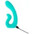 Beau Coeur Naira - vibrator pentru punctul G și clitoris - silicon verde