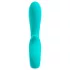 Beau Coeur Naira - vibrator pentru punctul G și clitoris - silicon verde