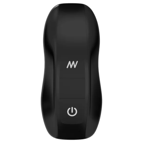 ANOS - set plug anal cu vibrații - negru