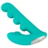 Beau Coeur Sylora - vibrator 2 în 1 cu mărgele (verde)