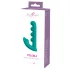 Beau Coeur Sylora - vibrator 2 în 1 cu mărgele (verde)
