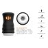You2Toys Gyro - masturbator rotativ și vibrator (negru)