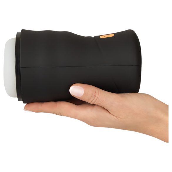 You2Toys Gyro - masturbator rotativ și vibrator - negru