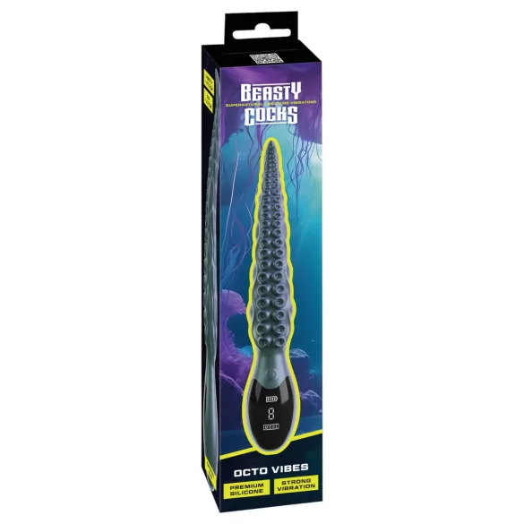 Beasty Cocks - vibrator tentacule polip - silicon verde