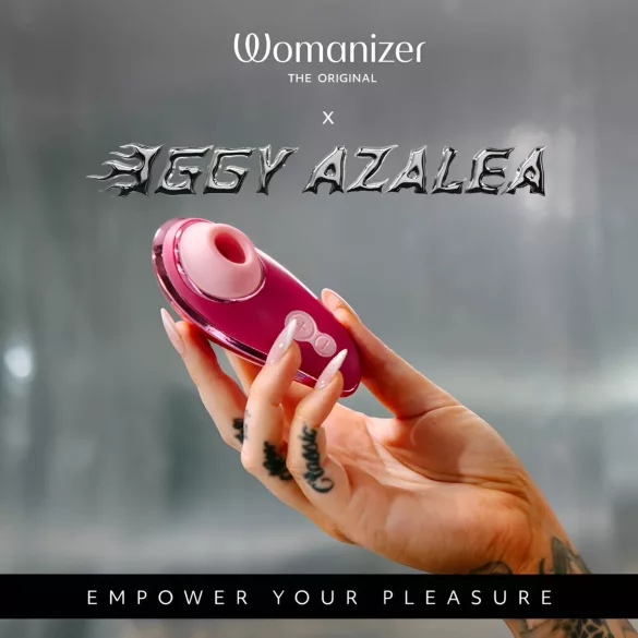 Womanizer Liberty 2 Iggy Azalea - stimulator clitoridian cu unde de aer - roz