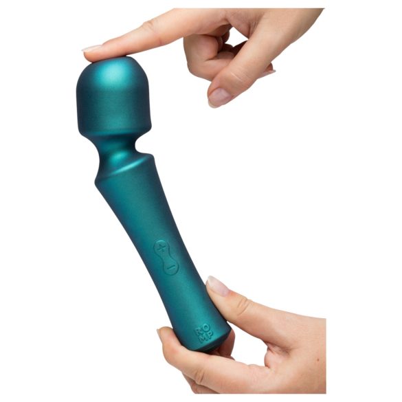 ROMP Presto - vibrator masaj - stimulare intensă - silicon verde