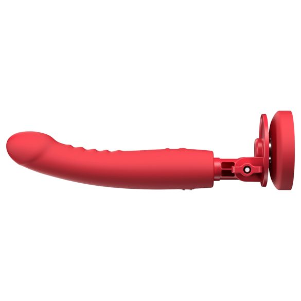 Lovense Mission 2 - vibrator inteligent cu ventuză (roșu)