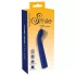 Smile - vibrator pentru punctul G curbat - silicon albastru