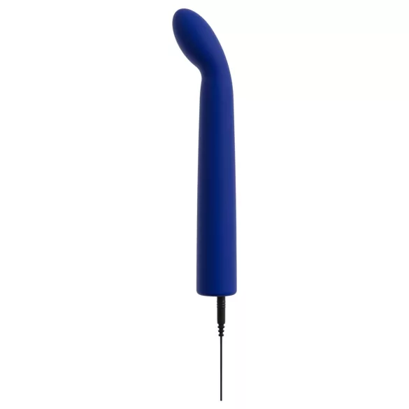 Smile - vibrator pentru punctul G curbat - silicon albastru