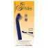 Smile - vibrator pentru punctul G curbat - silicon albastru