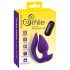 Smile - Vibrator anal și stimulator clitoris 2în1 - silicon mov