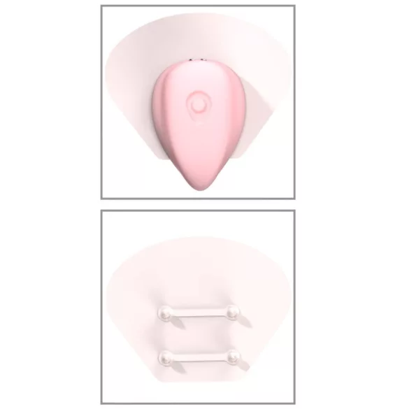 Luxus - vibrator pentru cuplu cu magneți - set