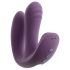 Beau Coeur Mireva - vibrator triplu cu brațe și telecomandă - mov