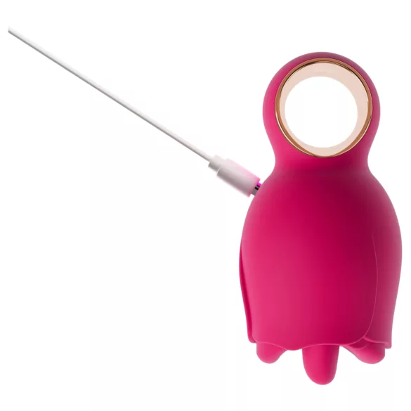 You2Toys Oral Fun - vibrator pentru stimularea clitorisului cu limbă (roz)