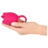 You2Toys Oral Fun - vibrator pentru stimularea clitorisului cu limbă (roz)