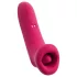 You2Toys Oral Fun - stimulent clitoridian cu aspirație și limbă (roz)