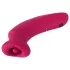 You2Toys Oral Fun - stimulent clitoridian cu aspirație și limbă (roz)