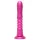ROMP Jiggle - vibrator împingător cu ventuză (roz)