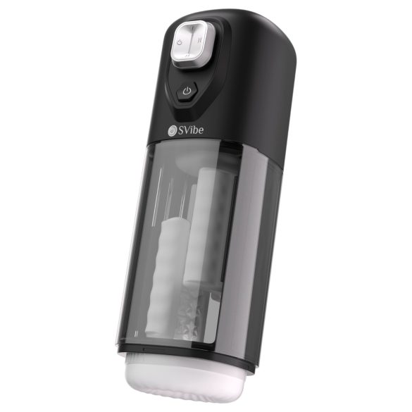 VibraSlim Ikon Volt - masturbator automat (negru)