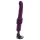 You2Toys - vibrator cu împingere, încălzire și telecomandă (mov)
