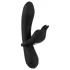 Couple Choice - inel pentru penis și vibrator punctul G - silicon gri