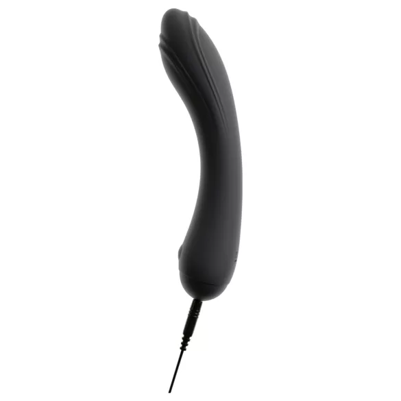 Couple Choice - inel pentru penis și vibrator punctul G - silicon gri