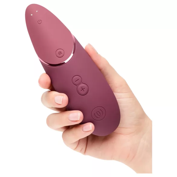 Womanizer Next - stimulator clitoris cu unde pulsatorii - roz - reîncărcabil