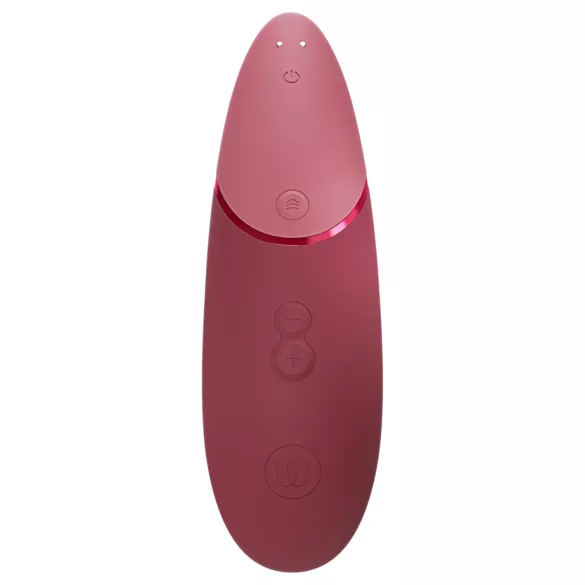 Womanizer Next - vibrator clitoridian cu unde de aer - reîncărcabil, bordo