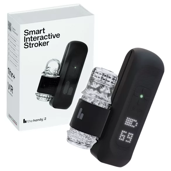 The Handy 2 - Masturbator interactiv masculin (negru)