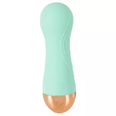   Cuties - mini vibrator verde, rezistent la apă, cu acumulator