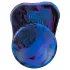 Beasty Cocks Firefly Fantasies - vibrator fantasy cu funcție de încălzire și mișcare de împingere (albastru) - 23,4 cm