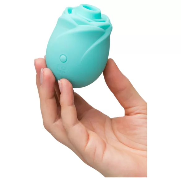 ROMP Rose Glow - stimulator de clitoris cu undă de aer (albastru)