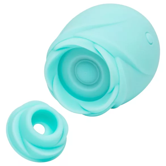 ROMP Rose Glow - stimulator de clitoris cu undă de aer (albastru)