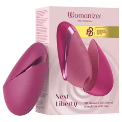   Womanizer Next Liberty - stimulator clitoridian cu unde de aer (roz)