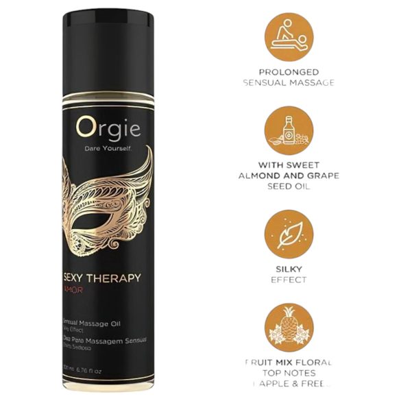 Orgie Amor - ulei de masaj senzual - 200ml