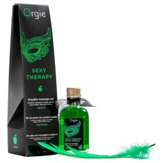 Orgie Sexy Therapy - set ulei de masaj - măr