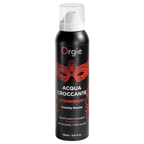 Orgie Acqua Croccante - spumă de masaj - căpșuni (150 ml)
