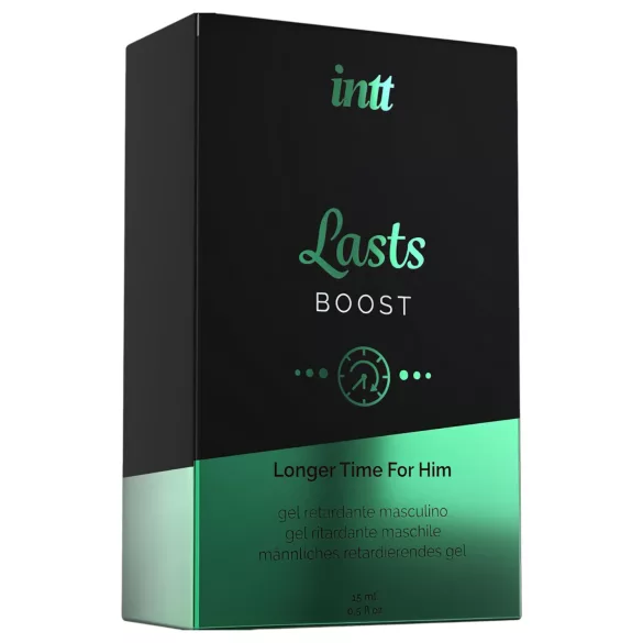 intt Lasts Boost - spray întârziere și pentru creșterea erecției (15 ml)