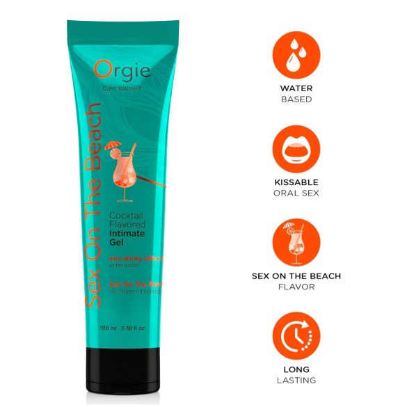 Orgie - lubrifiant comestibil - Sex On The Beach - 100ml