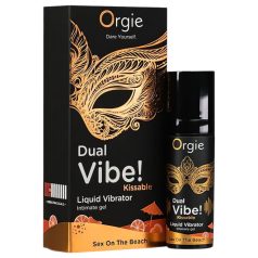   Orgie Dual Vibe - vibrator lichid unisex - Sex on the Beach (15ml)
