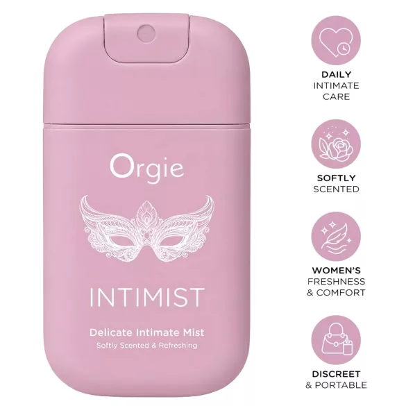Orgie Intimist - spray intim delicat, revigorant, pentru femei (30 ml)